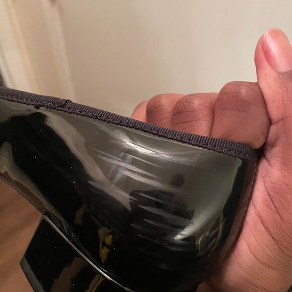 Like New Steve Madden Black Patent Ballet Flats - Picture 6 of 6